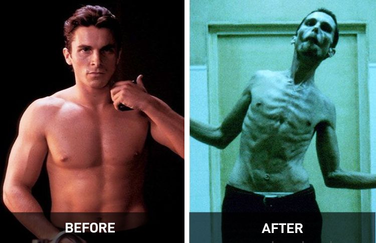 Christian Bale most Shocking Celebrity Transformation